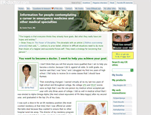 Tablet Screenshot of er-doctor.com